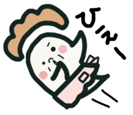 Aunty of the ghost sticker #12690202