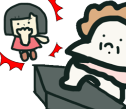 Aunty of the ghost sticker #12690206