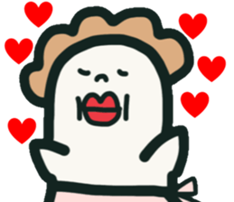 Aunty of the ghost sticker #12690210