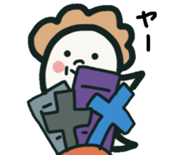 Aunty of the ghost sticker #12690228