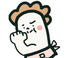 Aunty of the ghost sticker #12690231