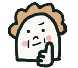 Aunty of the ghost sticker #12690233