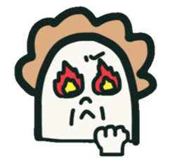 Aunty of the ghost sticker #12690234