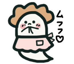 Aunty of the ghost sticker #12690236