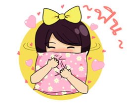 Ton-Noon cute girl. sticker #12690827