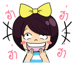 Ton-Noon cute girl. sticker #12690831