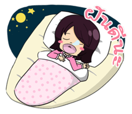 Ton-Noon cute girl. sticker #12690832
