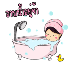 Ton-Noon cute girl. sticker #12690842