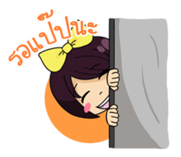 Ton-Noon cute girl. sticker #12690847