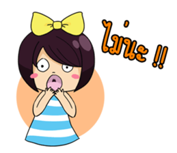 Ton-Noon cute girl. sticker #12690850