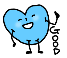 blue potato sticker #12691547