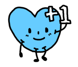 blue potato sticker #12691549