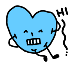 blue potato sticker #12691560