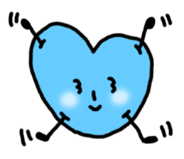 blue potato sticker #12691561