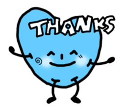 blue potato sticker #12691567