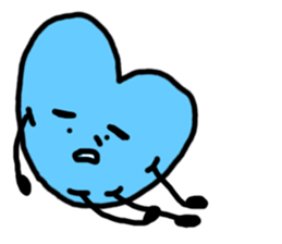 blue potato sticker #12691573