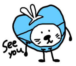 blue potato sticker #12691574