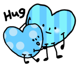 blue potato sticker #12691577