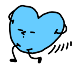 blue potato sticker #12691580