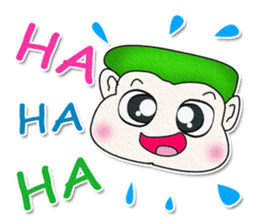 Hello! My name Chiba.^^ sticker #12692498