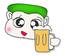 Hello! My name Chiba.^^ sticker #12692513