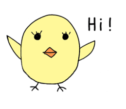 Hiyocott Bird sticker #12693404