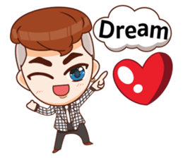 Mr.Life 4 : Walk together sticker #12693596