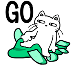 arrogant cat 2-Summer daily conversation sticker #12693602