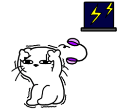 arrogant cat 2-Summer daily conversation sticker #12693622