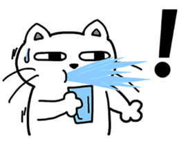 arrogant cat 2-Summer daily conversation sticker #12693629