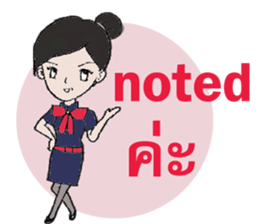 THAI CABIN CREWS sticker #12693894