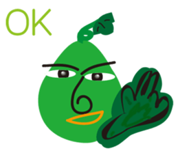 Gourd Y Lang sticker #12694433