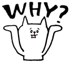 cat is siraisan sticker #12694880