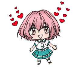 High school students daily life sticker #12694953