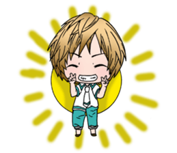 High school students daily life sticker #12694954