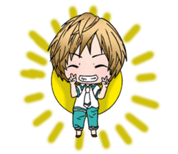High school students daily life sticker #12694954