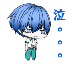 High school students daily life sticker #12694956