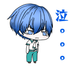 High school students daily life sticker #12694956