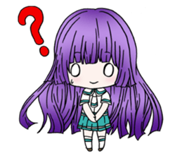 High school students daily life sticker #12694957