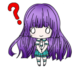 High school students daily life sticker #12694957