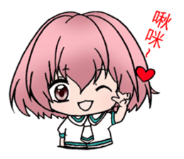 High school students daily life sticker #12694960
