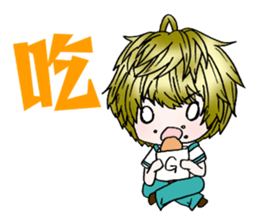 High school students daily life sticker #12694964