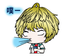 High school students daily life sticker #12694971