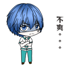 High school students daily life sticker #12694972