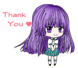 High school students daily life sticker #12694982