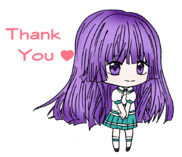 High school students daily life sticker #12694982