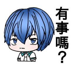 High school students daily life sticker #12694983