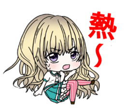 High school students daily life sticker #12694986