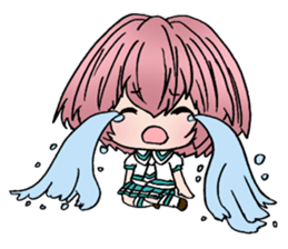 High school students daily life sticker #12694987