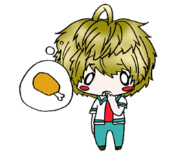 High school students daily life sticker #12694988